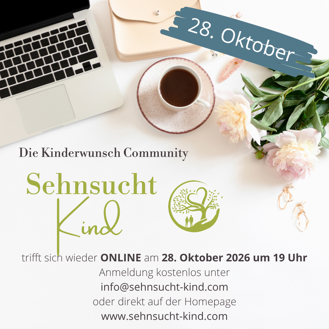 Online-Treffen von Sehnsucht Kind am 28. Oktober 2026